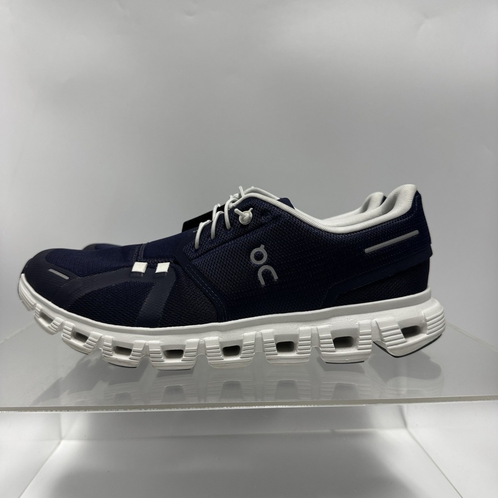 On Running Cloud 6 Navy Blue White 3MF10070692 Shoes Sneakers Men's Size 8
